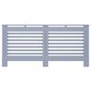 vidaXL Cache-radiateur anthracite 172x19x81,5 cm MDF