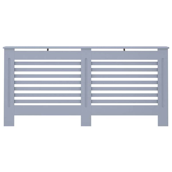 vidaXL Cache-radiateur anthracite 172x19x81,5 cm MDF
