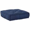 vidaXL Canapé modulaire 2 pcs Indigo 140 x 70 x 36 cm tissu