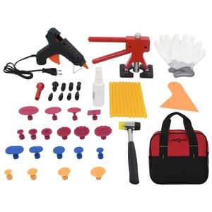 vidaXL Kit de d&eacute;bosselage sans peinture 45 pcs