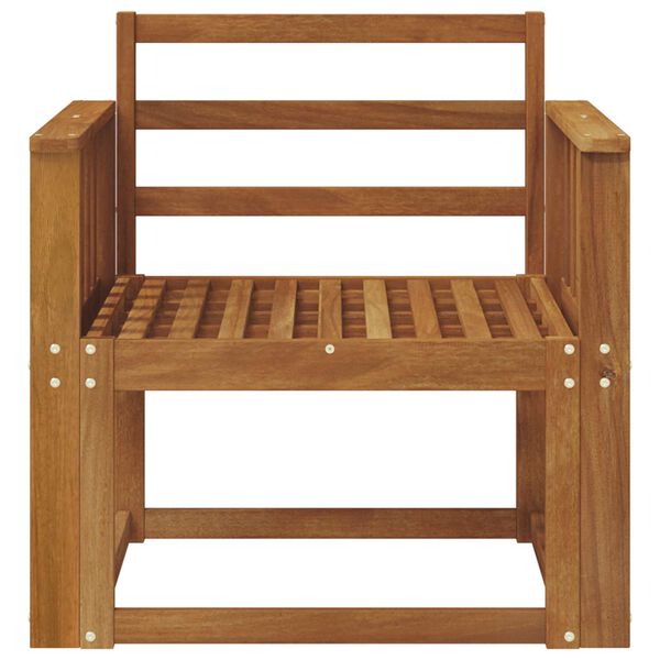 vidaXL Canap&eacute; d&rsquo;ext&eacute;rieur Bois d'Acacia Massif Naturel