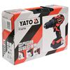 YATO Perceuse &agrave; percussion sans balais avec batterie 2,0Ah 18V 42Nm