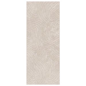 vidaXL Tapis de surface PALMERAS Beige 80 x 150 cm Polyester