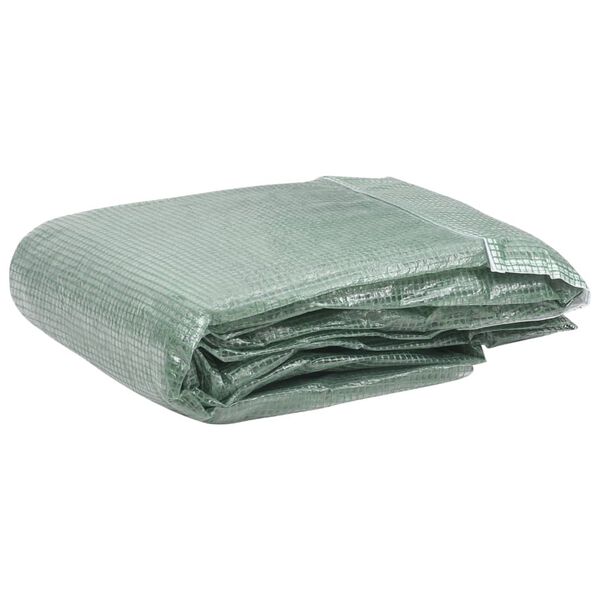 vidaXL Couverture de remplacement de serre (9 m²) 300x300x200 cm Vert