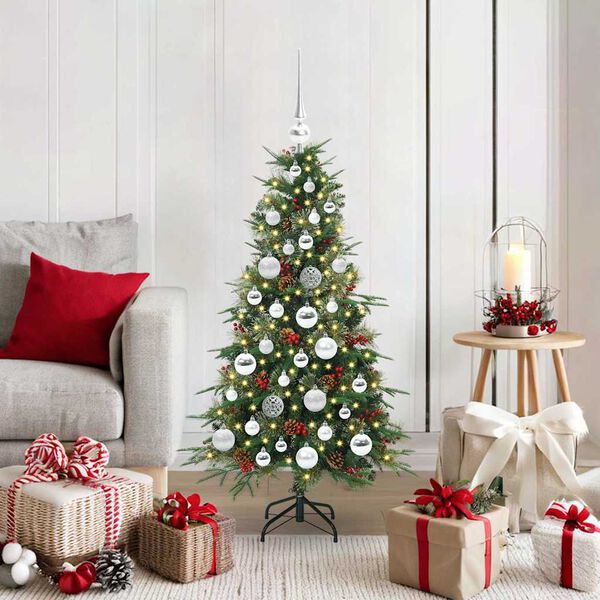 vidaXL Sapin de No&euml;l Artificiel &agrave; Branches Articul&eacute;es Vert 120 cm