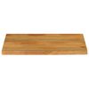 vidaXL Dessus de table &agrave; bord vivant 90x60x3,8 cm bois massif manguier