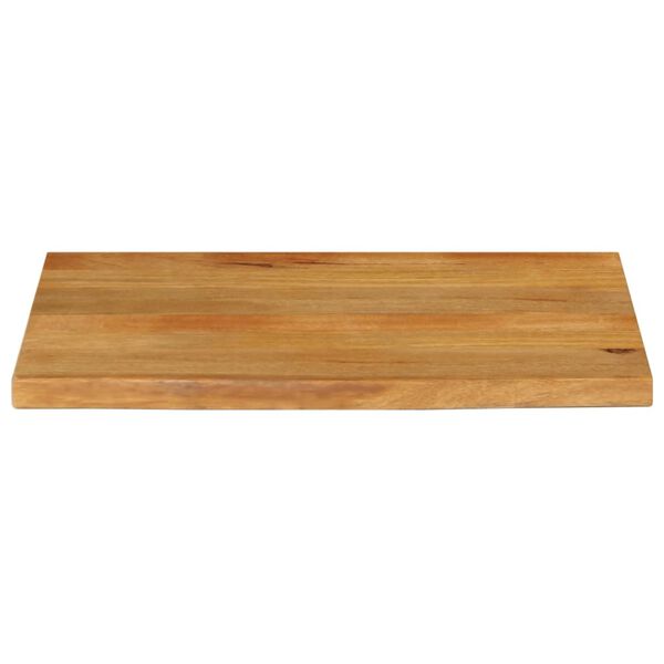 vidaXL Dessus de table &agrave; bord vivant 90x60x3,8 cm bois massif manguier