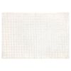 vidaXL Couverture en Fourrure de Lapin Synthétique Blanc 150 x 220 cm