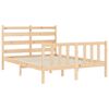 vidaXL Cadre de lit sans matelas 140x190 cm bois de pin massif