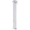 vidaXL Colonne &agrave; eau de jardin 80 cm acier inoxydable carr&eacute;