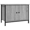 vidaXL Meuble TV avec portes sonoma gris 60x35x45 cm bois d'ing&eacute;nierie