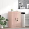 vidaXL Armoire de rangement Rose 60 x 40 x 90 cm Acier