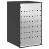 vidaXL Acier inoxydable Anthracite
