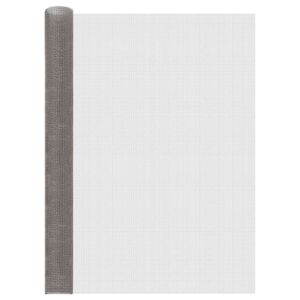 vidaXL &Eacute;cran en maille 120 x 500 cm 3 Mesh Acier Inoxydable 201