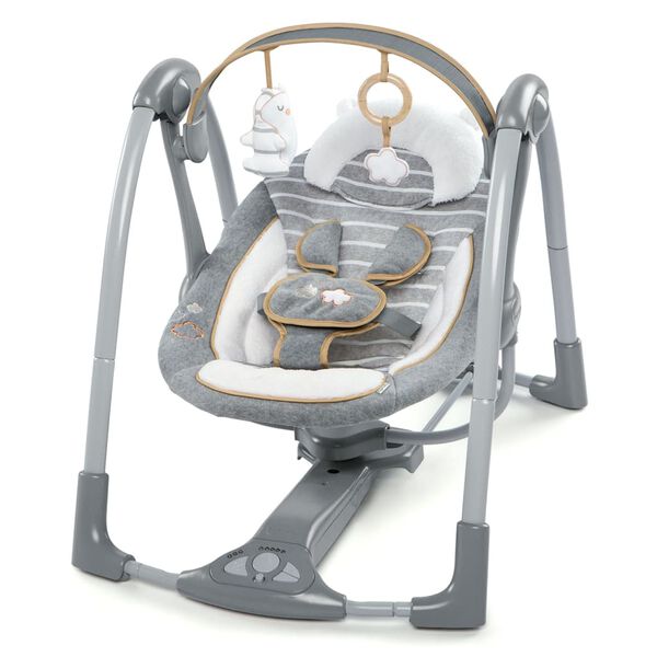 Ingenuity Balan&ccedil;oire b&eacute;b&eacute; portable Swing'n'Go Bella Teddy