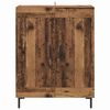 vidaXL Buffet Bois Ancien 69,5 x 34 x 90 cm Bois d'ing&eacute;nierie et fer