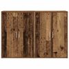 vidaXL Buffet 2 pcs Bois ancien 60 x 31 x 84 cm Bois d'ing&eacute;nierie