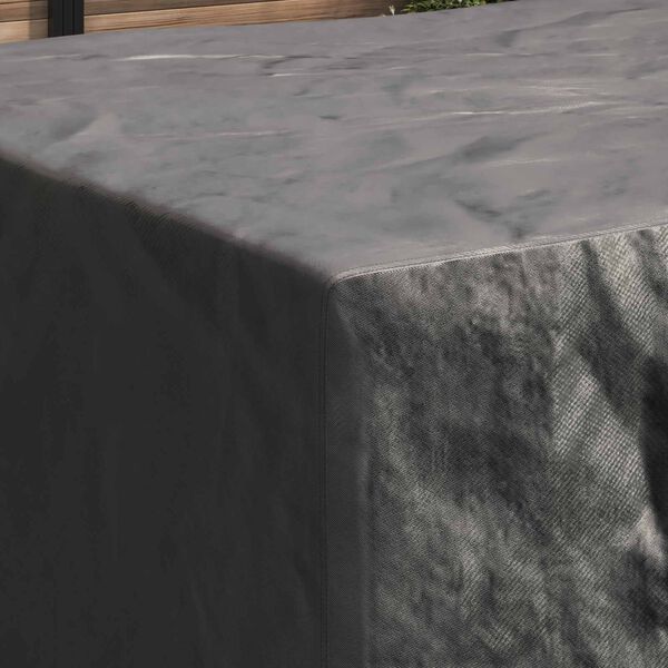 vidaXL Housse pour meubles Uni Noir 240 x 190 x 90 cm 420D