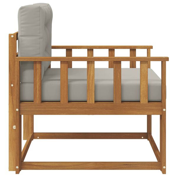 vidaXL Sofa de milieu ext&eacute;rieur Bois d'Acacia Massif Naturel