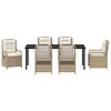 vidaXL Ensemble de salle &agrave; manger pour jardin 7 pcs