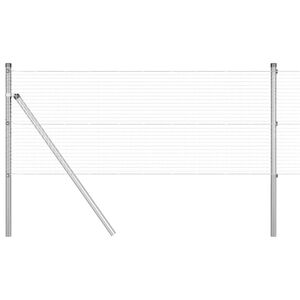 vidaXL Cl&ocirc;ture en fil soud&eacute; pour sol 25 x 0,5 m (L x H)