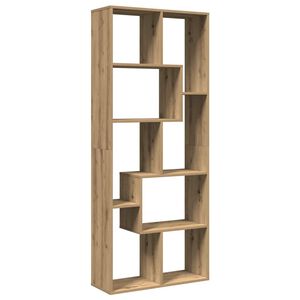 vidaXL &Eacute;tag&egrave;re s&eacute;paratrice de pi&egrave;ce ch&ecirc;ne artisanal 67x25x161,5 cm