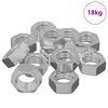 vidaXL &Eacute;crou Hexagonal 9000 pc Argent&eacute; M&eacute;tал