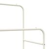 vidaXL Porte-v&ecirc;tements Uni Blanc 80 x 53 x 156 cm