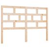 vidaXL T&ecirc;te de lit 141x4x100 cm Bois massif de pin