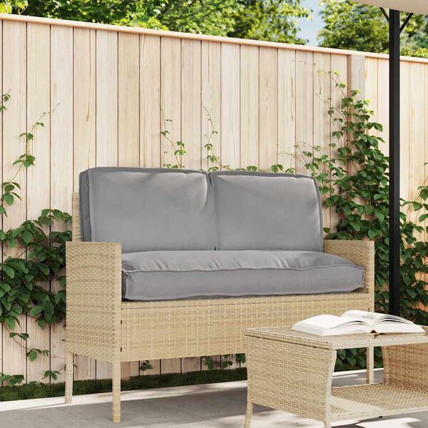 vidaXL Ensemble de coussins 3 pcs Gris Tissu Oxford