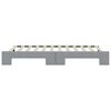 vidaXL Lit de jour avec gigogne sans matelas gris clair 80x200 cm