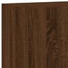 vidaXL Meuble TV mural ch&ecirc;ne marron 40,5x30x90 cm bois d'ing&eacute;nierie