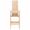 vidaXL Tabourets de bar lot de 2 40x42x120 cm bois massif de pin