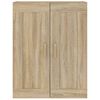 vidaXL Armoire murale ch&ecirc;ne sonoma 69,5x32,5x90 cm bois ing&eacute;nierie