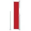 vidaXL Auvent lat&eacute;ral r&eacute;tractable de patio 170x300 cm Rouge