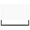 vidaXL Table basse Blanc 90x50x36,5 cm Bois d'ingénierie