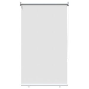 vidaXL Store roulant ext&eacute;rieur protection UV Blanc 85 x 140 cm (L x H)
