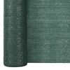 vidaXL Filet brise-vue Vert 3,6x10 m PEHD 75 g/m&sup2;