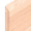 vidaXL &Eacute;tag&egrave;re murale 40x30x(2-4) cm bois de ch&ecirc;ne massif non trait&eacute;