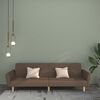 vidaXL Canap&eacute;-lit &agrave; 2 places Taupe Tissu