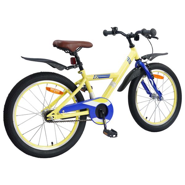 vidaXL V&eacute;lo pour Enfants 18 Pouces pour les 5-7 ans Jaune
