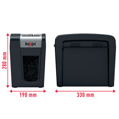 Rexel Déchiqueteuse de papier micro-coupe Whisper-Shred Secure MC3-SL