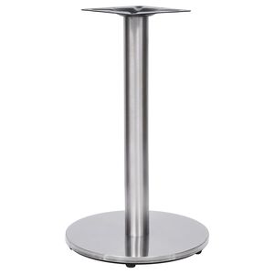 vidaXL Pied de table de bistro argent&eacute; &Oslash;45x72 cm acier inoxydable