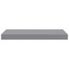 vidaXL &Eacute;tag&egrave;re murale flottante gris 50x23x3,8 cm MDF