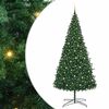 vidaXL Sapin de No&euml;l Vert 400 cm PVC