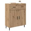 vidaXL Buffet Ch&ecirc;ne artisanal 69,5 x 34 x 90 cm Bois d'ing&eacute;nierie