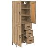 vidaXL Haut Armoire 2 pcs Ch&ecirc;ne artisanal Bois d'ing&eacute;nierie