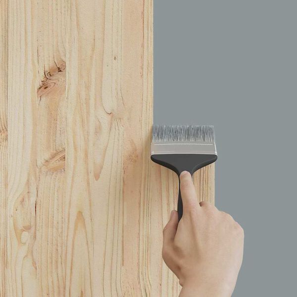 vidaXL Peinture pour meubles Gris 10 x 10 x 12 cm Impression murale