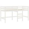 vidaXL Lit mezzanine enfants avec tunnel sans matelas 90x200 cm