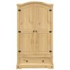 vidaXL Garde-robe Corona 102x52x186 cm bois de pin massif